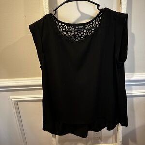 A. Byer Black Women's Top